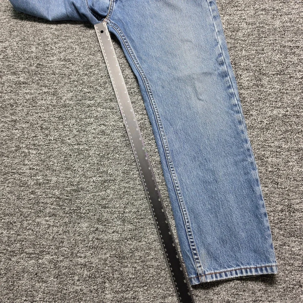 Jeans Levi's 505 W34 L29 Mens Blue Excellent Regular Fit Straight Leg Denim